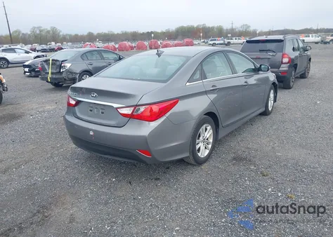 2014 Hyundai Sonata Gls z USA, uszkodzony, nr VIN 5NPEB4AC3EH908548